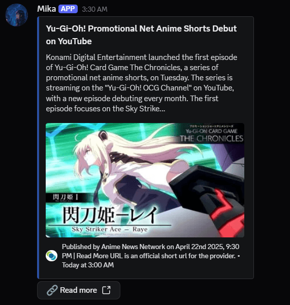 Anime News Preview